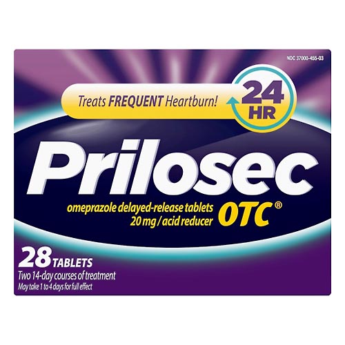 Image for Prilosec Otc Acid Reducer, 20 mg, Tablets,28ea from ADZEMA PHARMACY