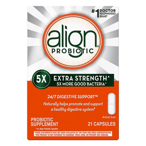 Image for Align Probiotic, Extra Strength, Capsules,21ea from ADZEMA PHARMACY