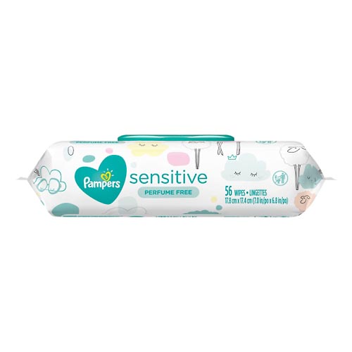 Image for Pampers Wipes, Sensitive,56ea from ADZEMA PHARMACY
