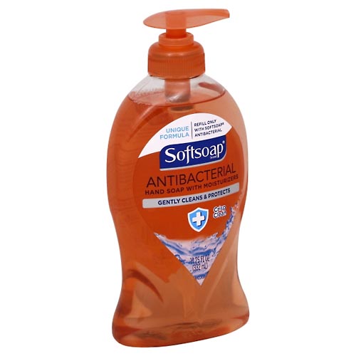 Image for Softsoap Hand Soap, with Moisturizers, Antibacterial, Crisp Clean,11.25oz from ADZEMA PHARMACY