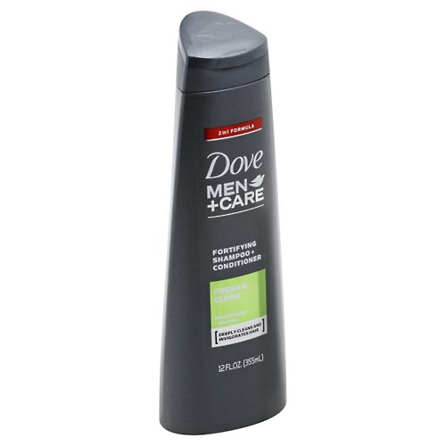 Image for Dove Shampoo + Conditioner, Fortifying, Fresh & Clean,12oz from ADZEMA PHARMACY