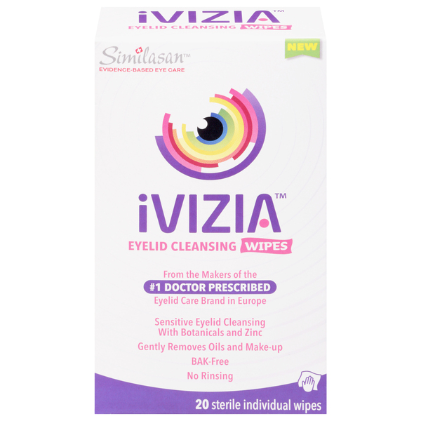 Image for Similasan Eyelid Cleansing Wipes,20ea from ADZEMA PHARMACY