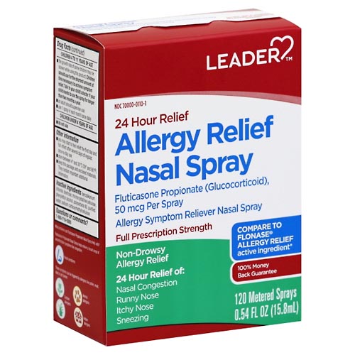 Image for Leader Nasal Spray, Allergy Relief,0.54oz from ADZEMA PHARMACY
