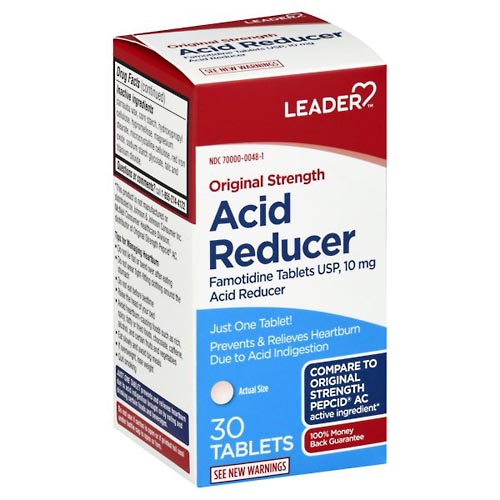 Image for Leader Acid Reducer, Original Strength, Tablets,30ea from ADZEMA PHARMACY