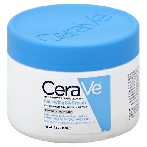 Image for CeraVe SA Cream, Renewing, for Extremely Dry, Rough, Bumpy Skin,12oz from ADZEMA PHARMACY