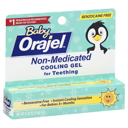 Image for Orajel Cooling Gel for Teething, Non Medicated,0.33oz from ADZEMA PHARMACY