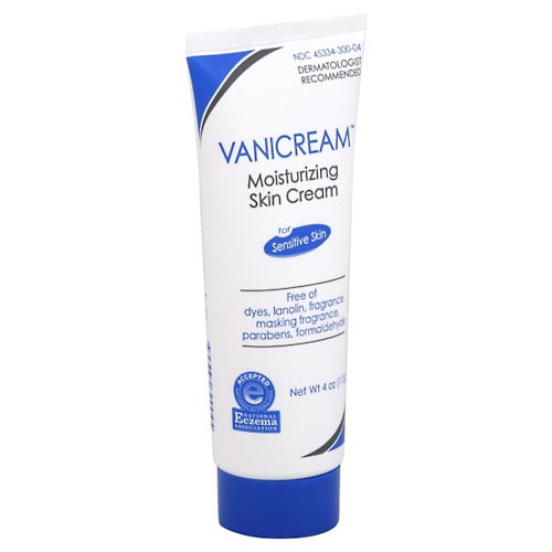 Image for Vanicream Skin Cream, Moisturizing, for Sensitive Skin 4 oz from ADZEMA PHARMACY