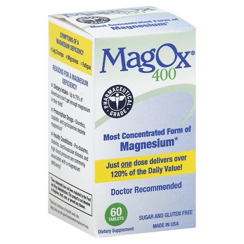 Image for Mag Ox Magnesium, Tablets,60ea from ADZEMA PHARMACY