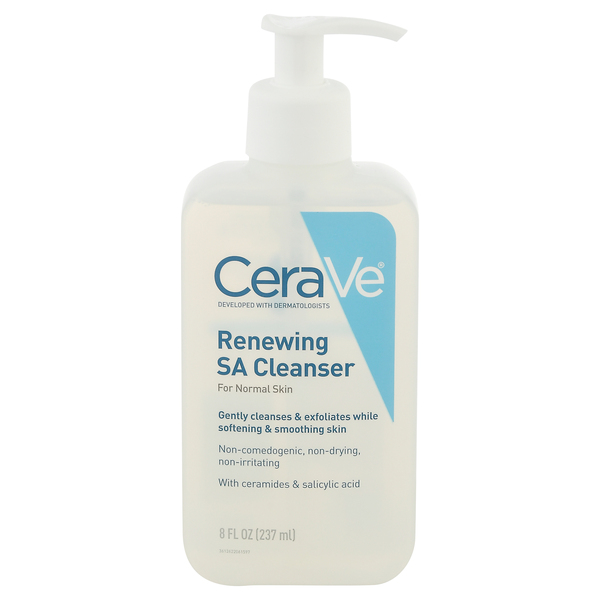 Image for Cerave SA Cleanser, Renewing,8fl oz from ADZEMA PHARMACY